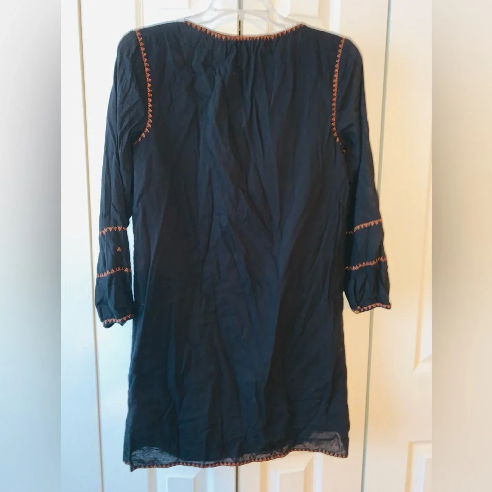 Madewell Signal Embroidered Shift Dress.  Sz S.    EUC!